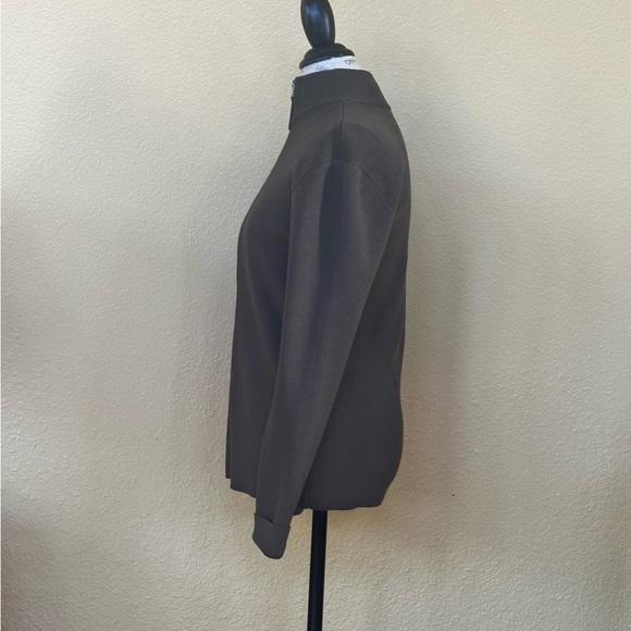 Osklen Men’s Olive Green Knit Sweater With Full Zipper Size Small New With Tags! - Picture 7 of 12